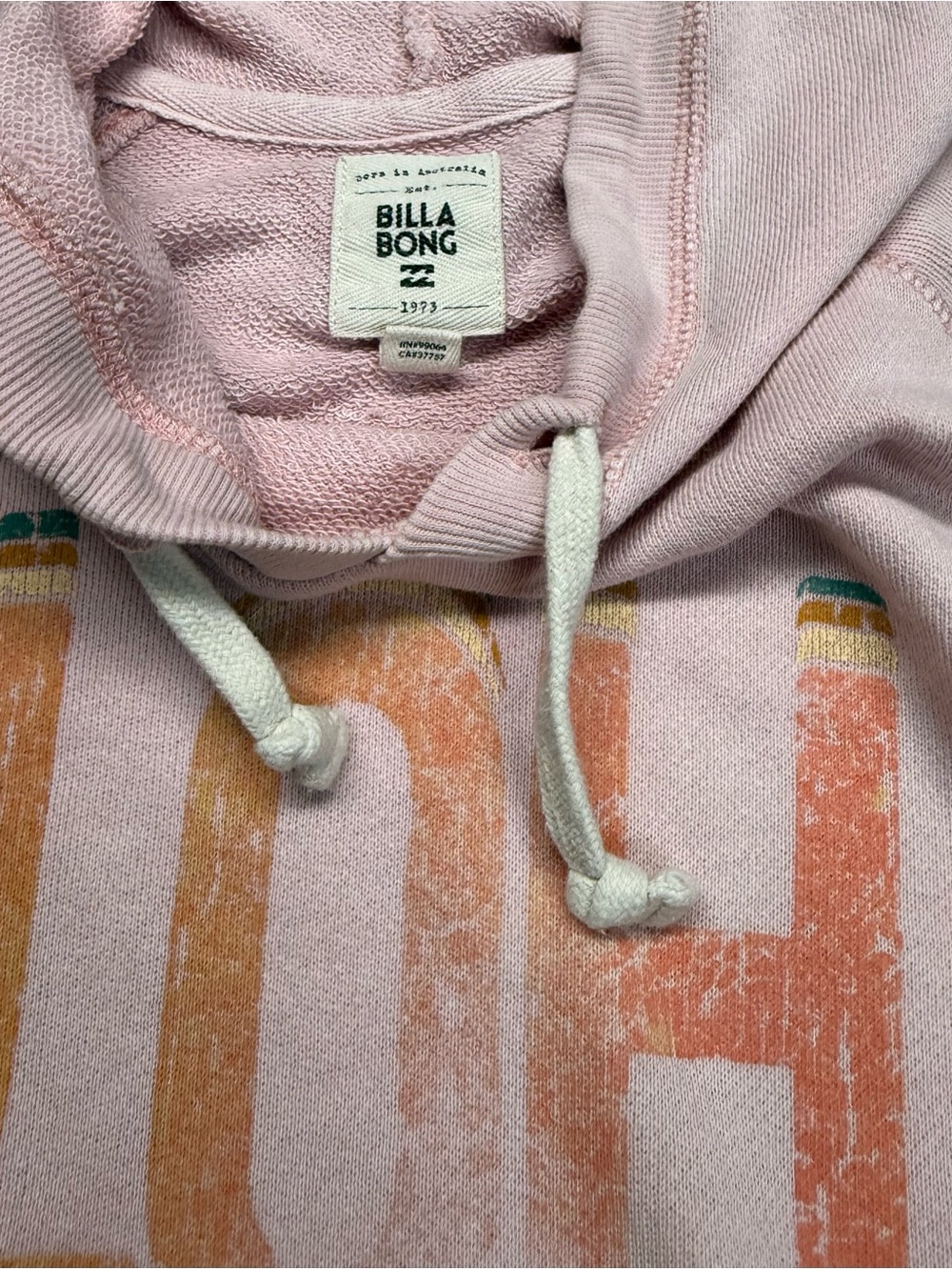 Billabong Pink ALOHA Pullover Hoodie - Picture 7 of 7